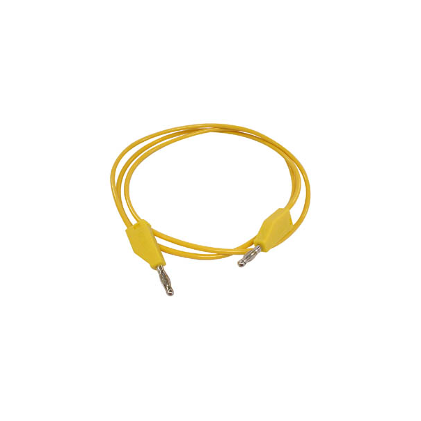 Cordon de mesure (fiche banane 4mm) 3A/30V - 1m (couleur aux choix)