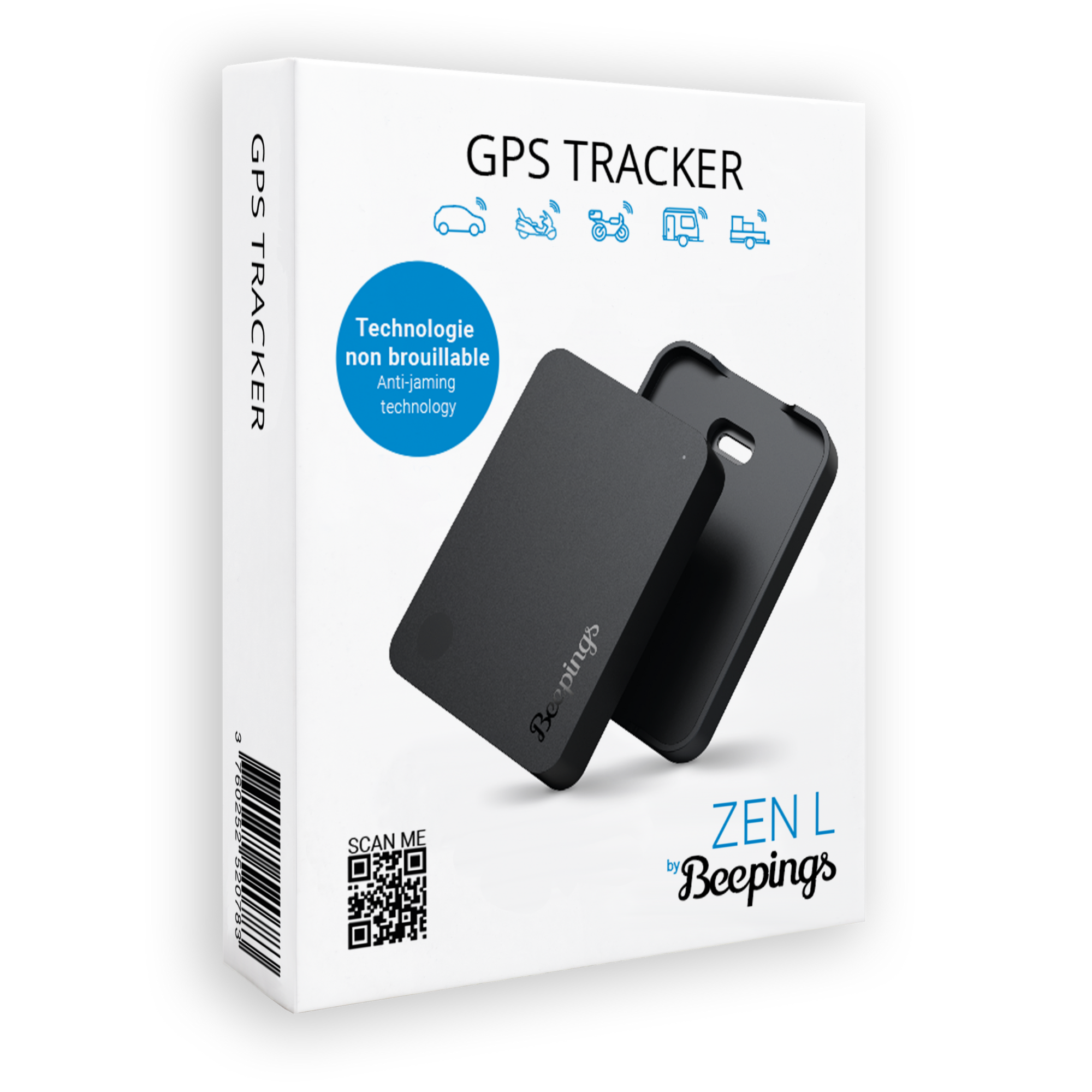 Contenu du pack GPS Beeping ZEN L
