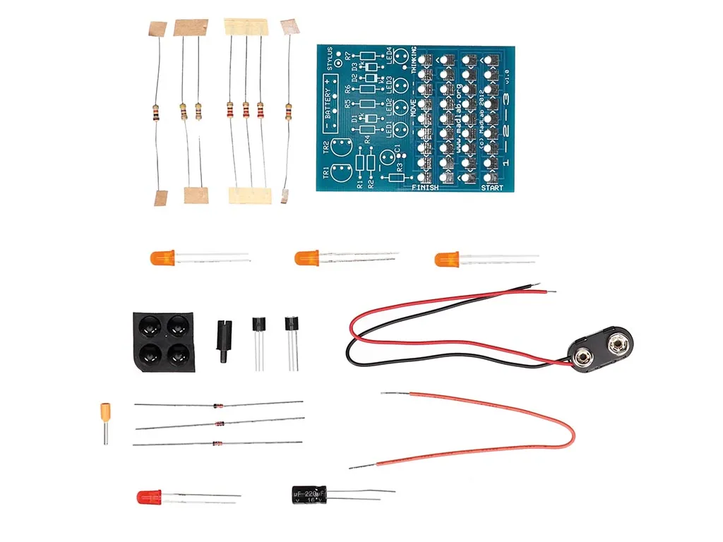 Contenu de la boîte kit Madlab 1-2-3