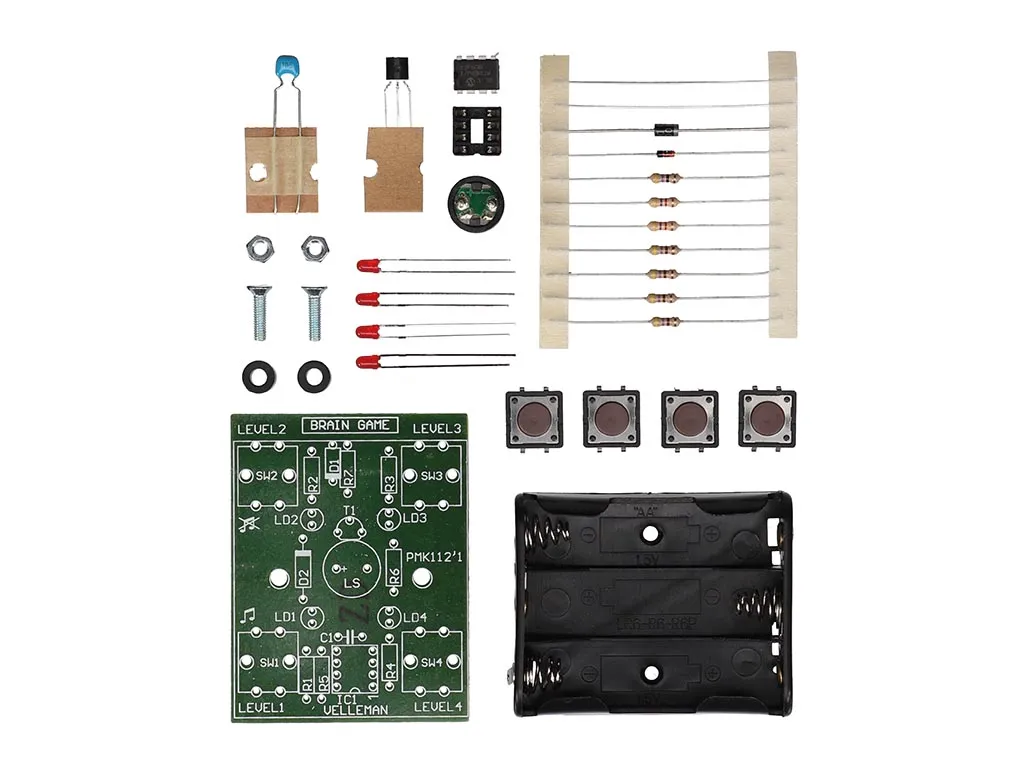 Contenu de la boîte kit de soudage Whadda
