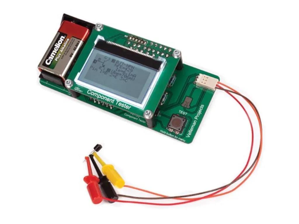 Kit testeur de composants en fonctionnement