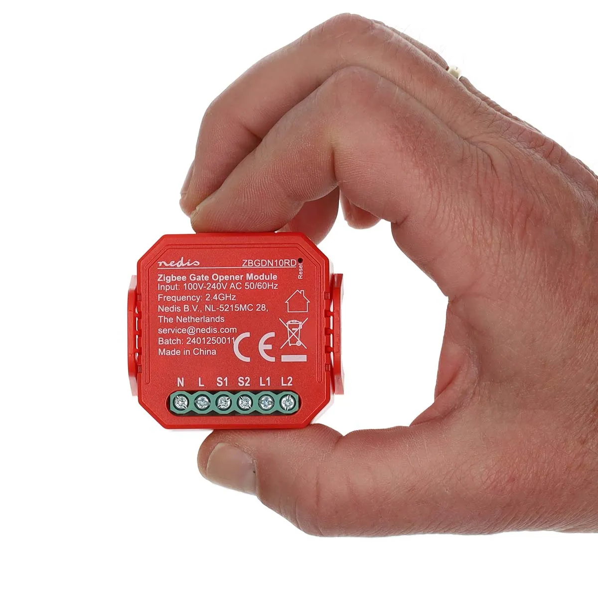 Installation du commutateur SmartLife Zigbee sur une porte de garage
