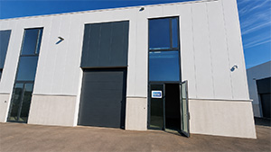 Façade du magasin Mantec, Nouvelle Route de Suarlée à Rhisnes